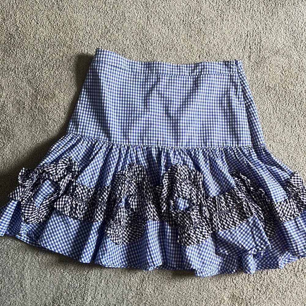 ALEXIS plaid skirt